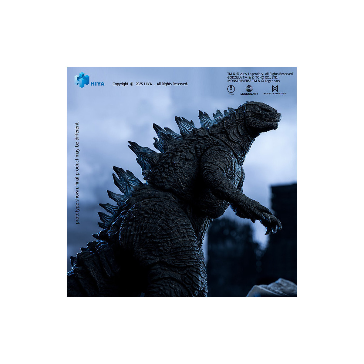 HIYA TOYS - Exquisite Basic Series 1/12 - Godzilla 2014 Translucent Ver.