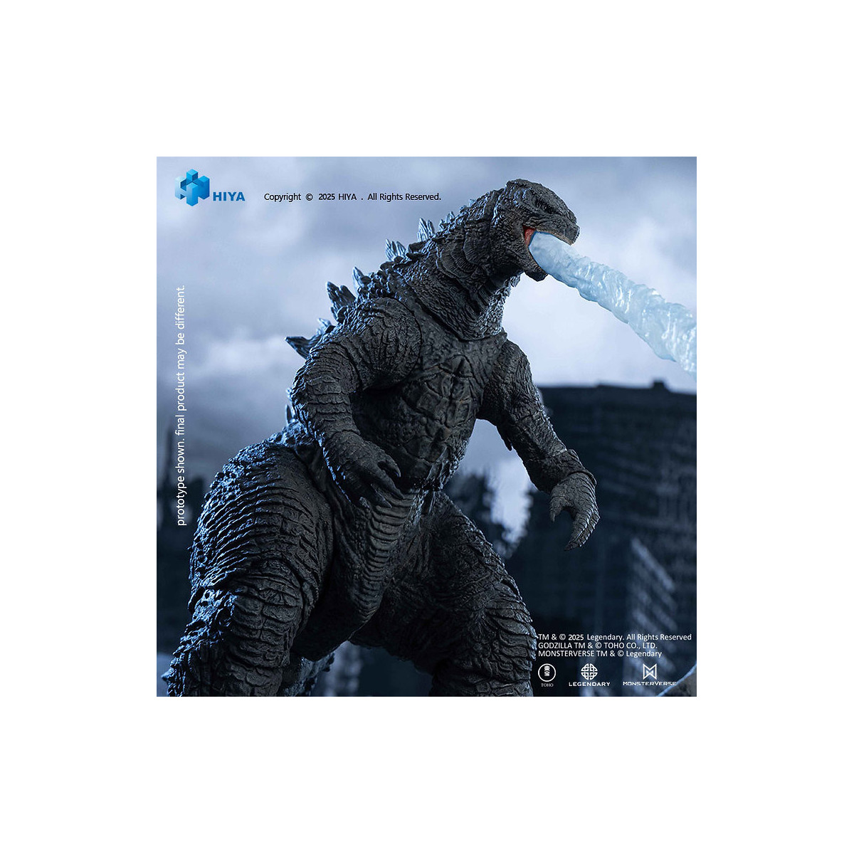 HIYA TOYS - Exquisite Basic Series 1/12 - Godzilla 2014 Translucent Ver.