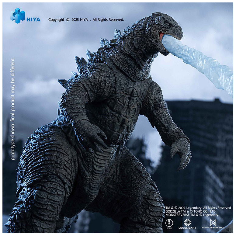 HIYA TOYS - Exquisite Basic Series 1/12 - Godzilla 2014 Translucent Ver.