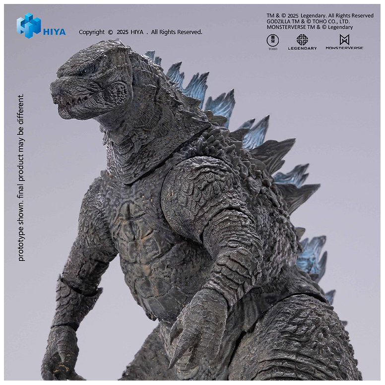 HIYA TOYS - Exquisite Basic Series 1/12 - Godzilla 2014 Translucent Ver.