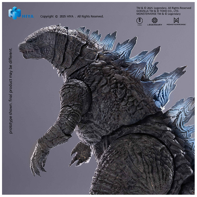 HIYA TOYS - Exquisite Basic Series 1/12 - Godzilla 2014 Translucent Ver.