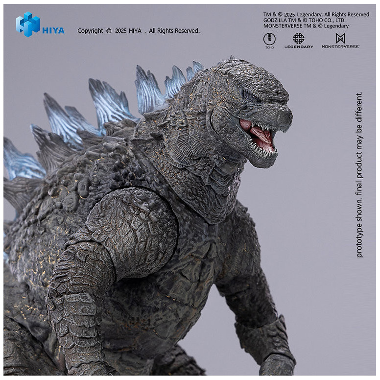 HIYA TOYS - Exquisite Basic Series 1/12 - Godzilla 2014 Translucent Ver.