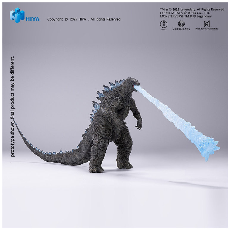HIYA TOYS - Exquisite Basic Series 1/12 - Godzilla 2014 Translucent Ver.