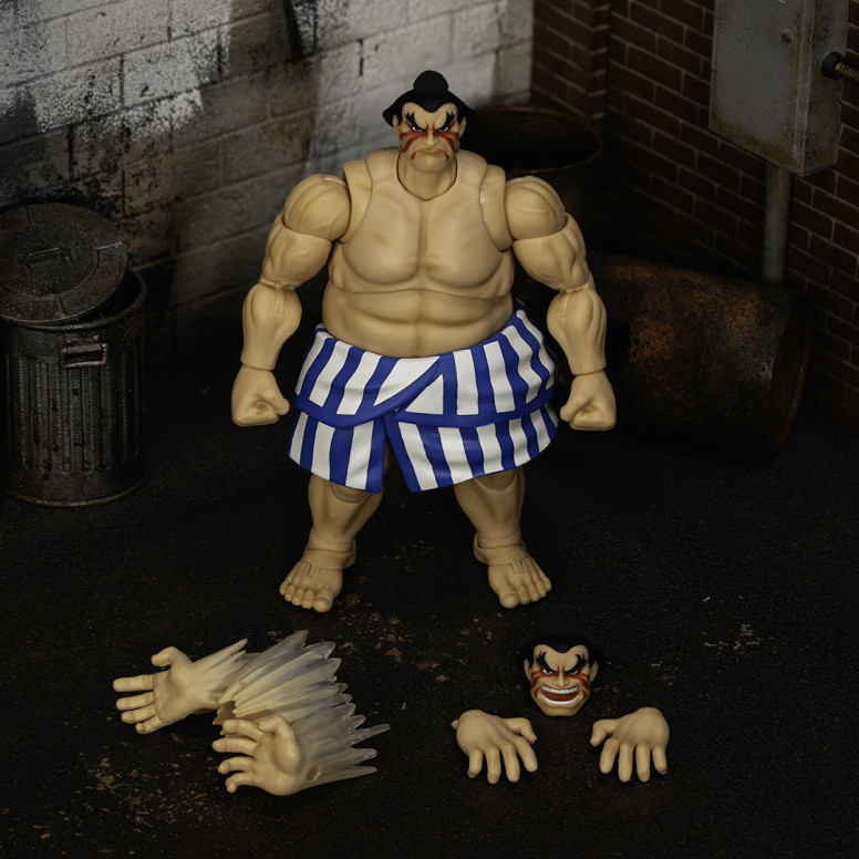 Jada Toys - E.HONDA 1/12 - Ultra Street Fighter II: The Final Challengers - Serie 5
