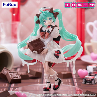 Furyu Trio-Try-iT - Hatsune Miku Milk Ver. - Hatsune Miku x Tirol Choco