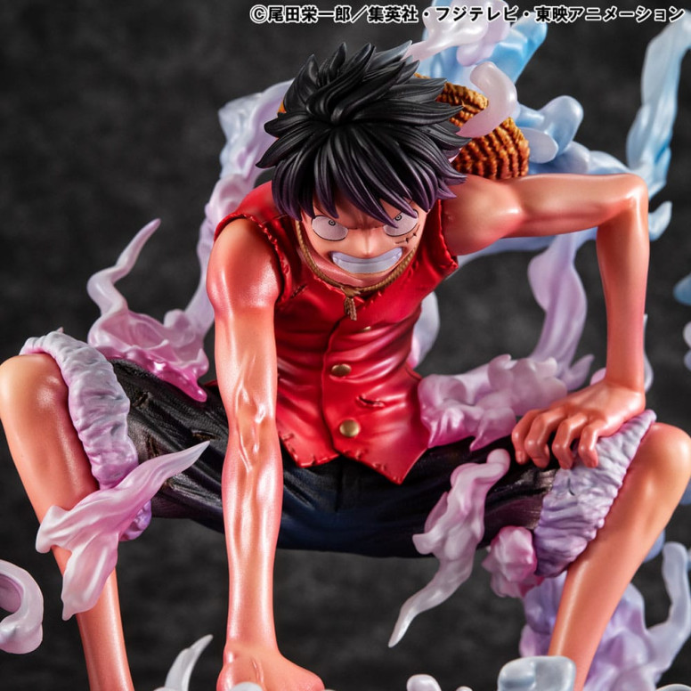 Megahouse One Piece Portrait Of Pirates - P.O.P. Monkey D. Luffy Gear 2 Limited Edition