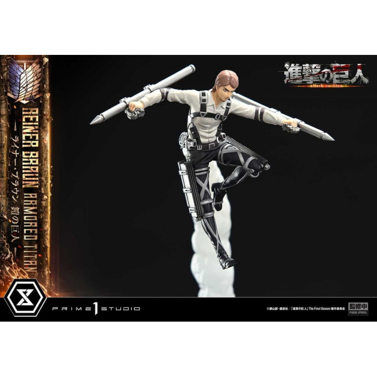 Prime 1 Studio Attack on Titan (Tv Animation) Reiner Braun Armored Titan - Ultimate Diorama Masterline series