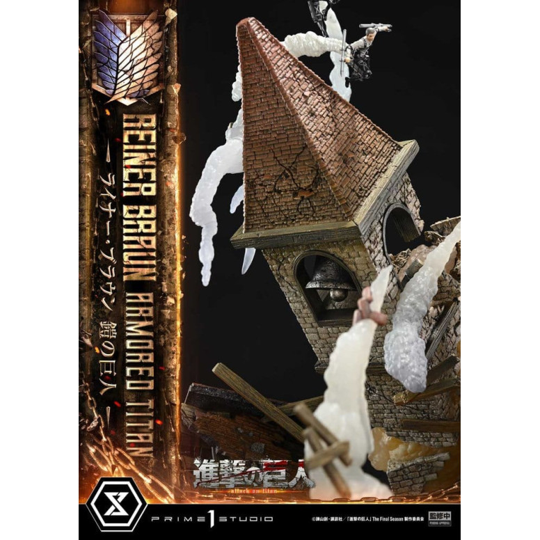 Prime 1 Studio Attack on Titan (Tv Animation) Reiner Braun Armored Titan - Ultimate Diorama Masterline series