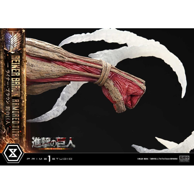 Prime 1 Studio Attack on Titan (Tv Animation) Reiner Braun Armored Titan - Ultimate Diorama Masterline series