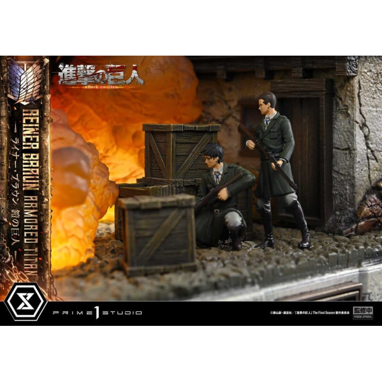 Prime 1 Studio Attack on Titan (Tv Animation) Reiner Braun Armored Titan - Ultimate Diorama Masterline series