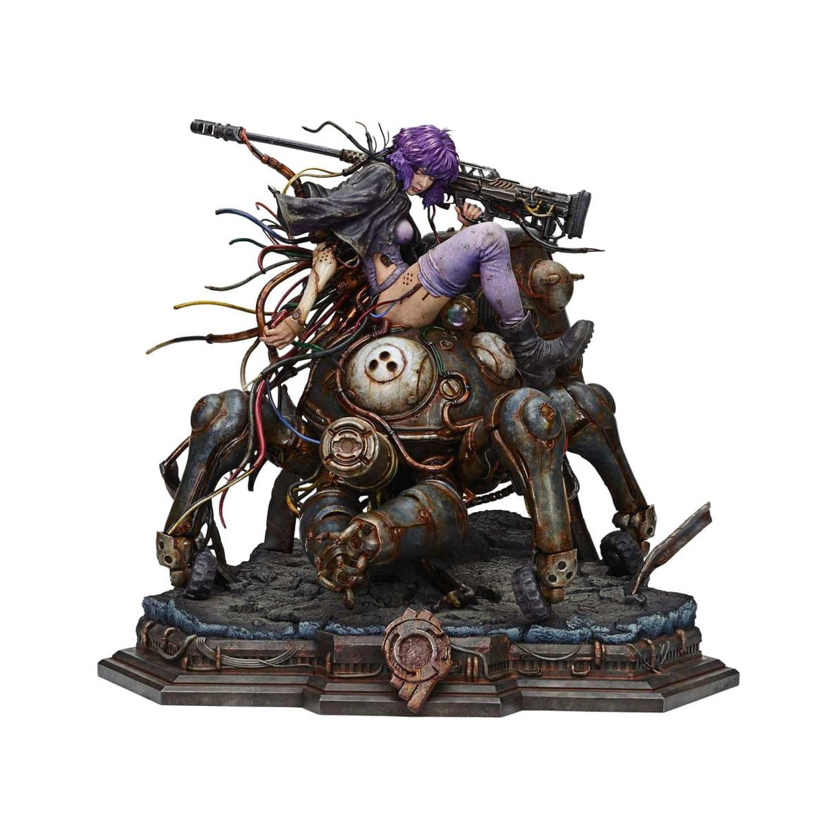Prime 1 Studio Ghost in the Shell SAC - Motoko Kusanagi & Tachikoma Bonus Version - The Legend of Beauty and the Beast