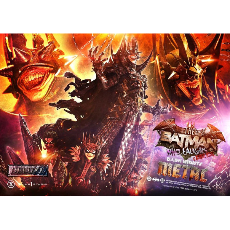 Prime 1 Studio - Museum Masterline 1/3 - The Batman Who Laughs & Robin King Deluxe Version - Dark Nights: Death Metal