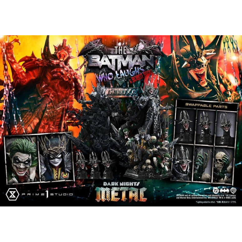 Prime 1 Studio - Museum Masterline 1/3 - The Batman Who Laughs & Robin King Deluxe Version - Dark Nights: Death Metal