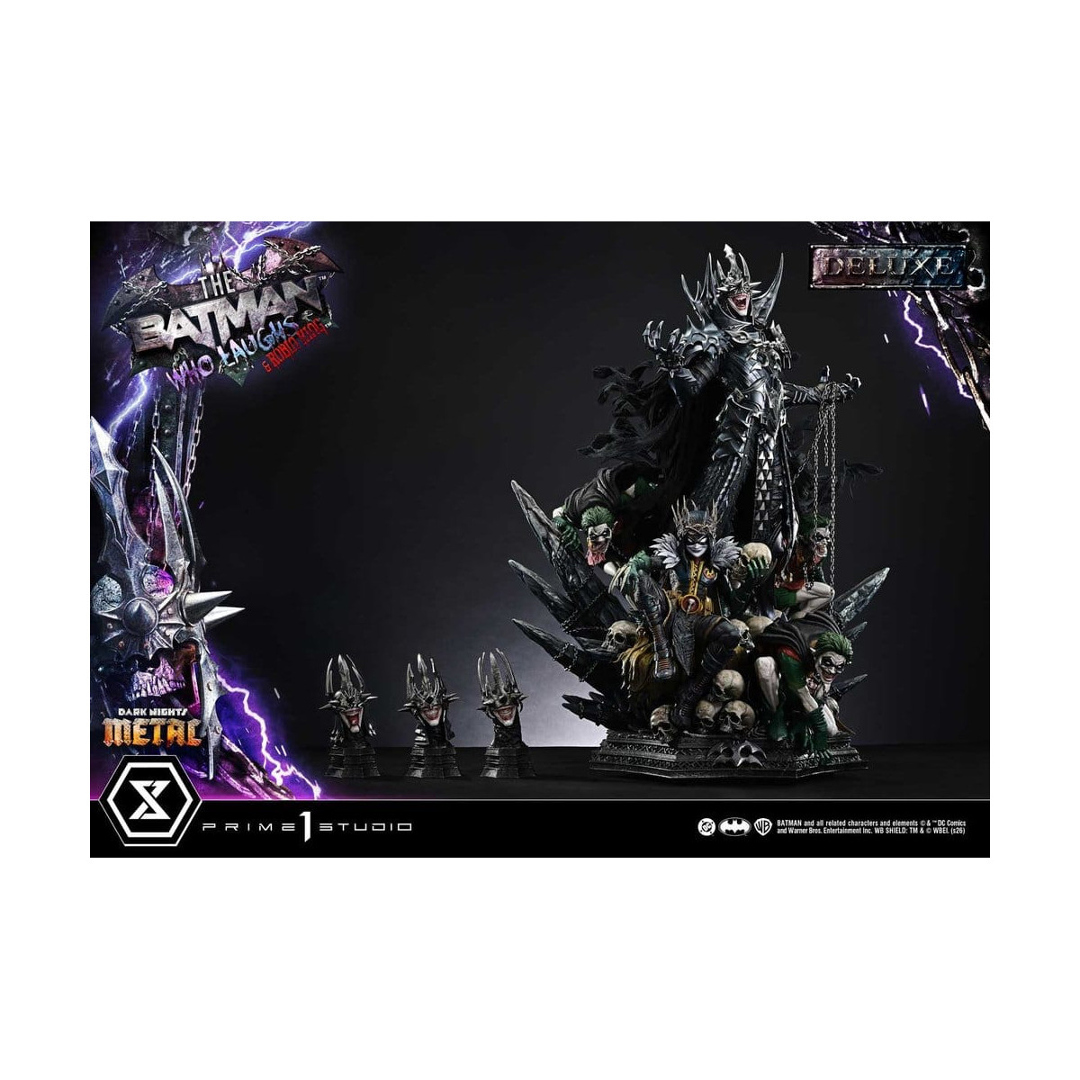 Prime 1 Studio - Museum Masterline 1/3 - The Batman Who Laughs & Robin King Deluxe Version - Dark Nights: Death Metal