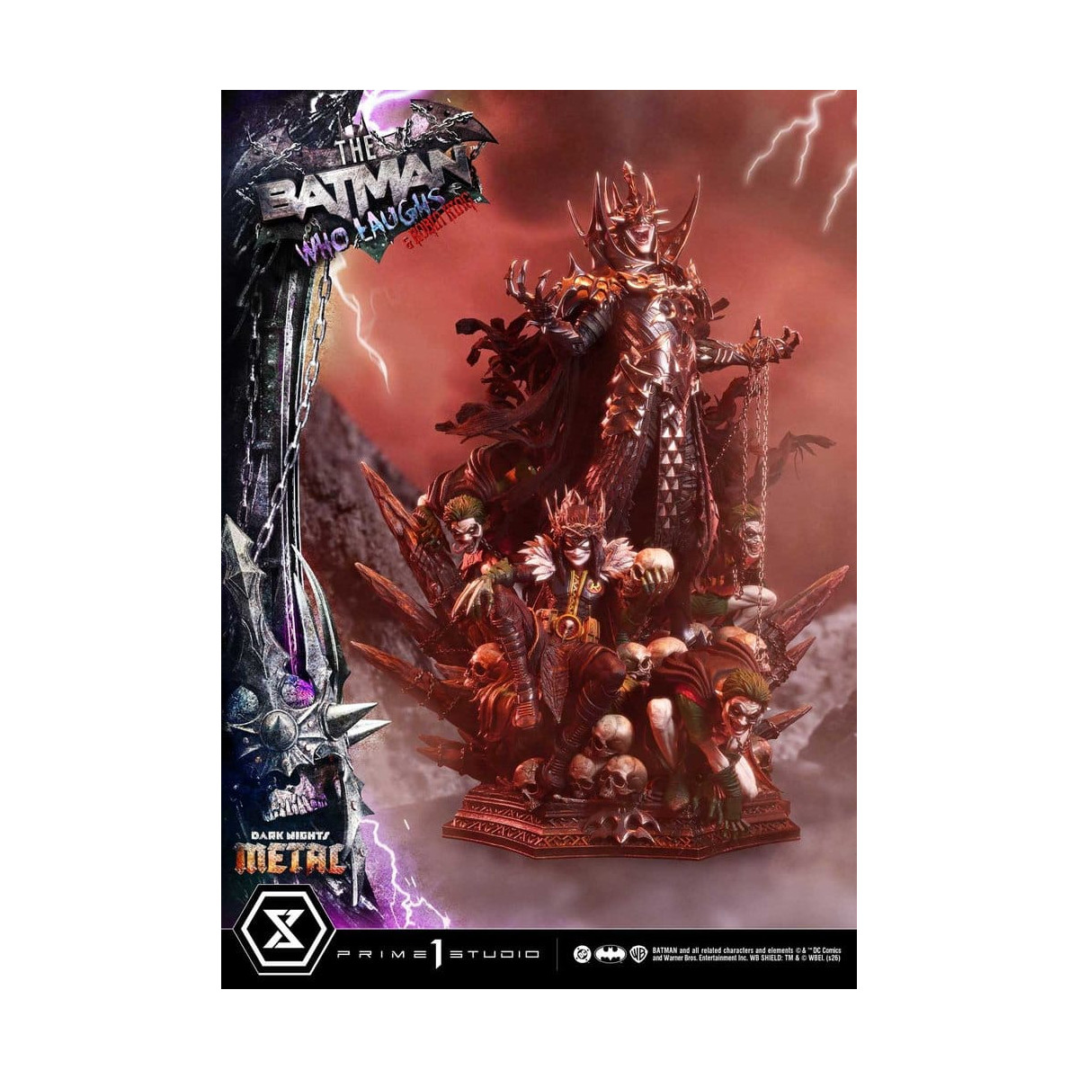 Prime 1 Studio - Museum Masterline 1/3 - The Batman Who Laughs & Robin King Deluxe Version - Dark Nights: Death Metal