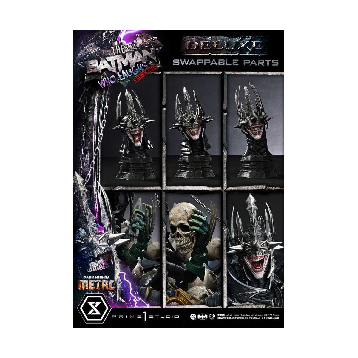 Prime 1 Studio - Museum Masterline 1/3 - The Batman Who Laughs & Robin King Deluxe Version - Dark Nights: Death Metal