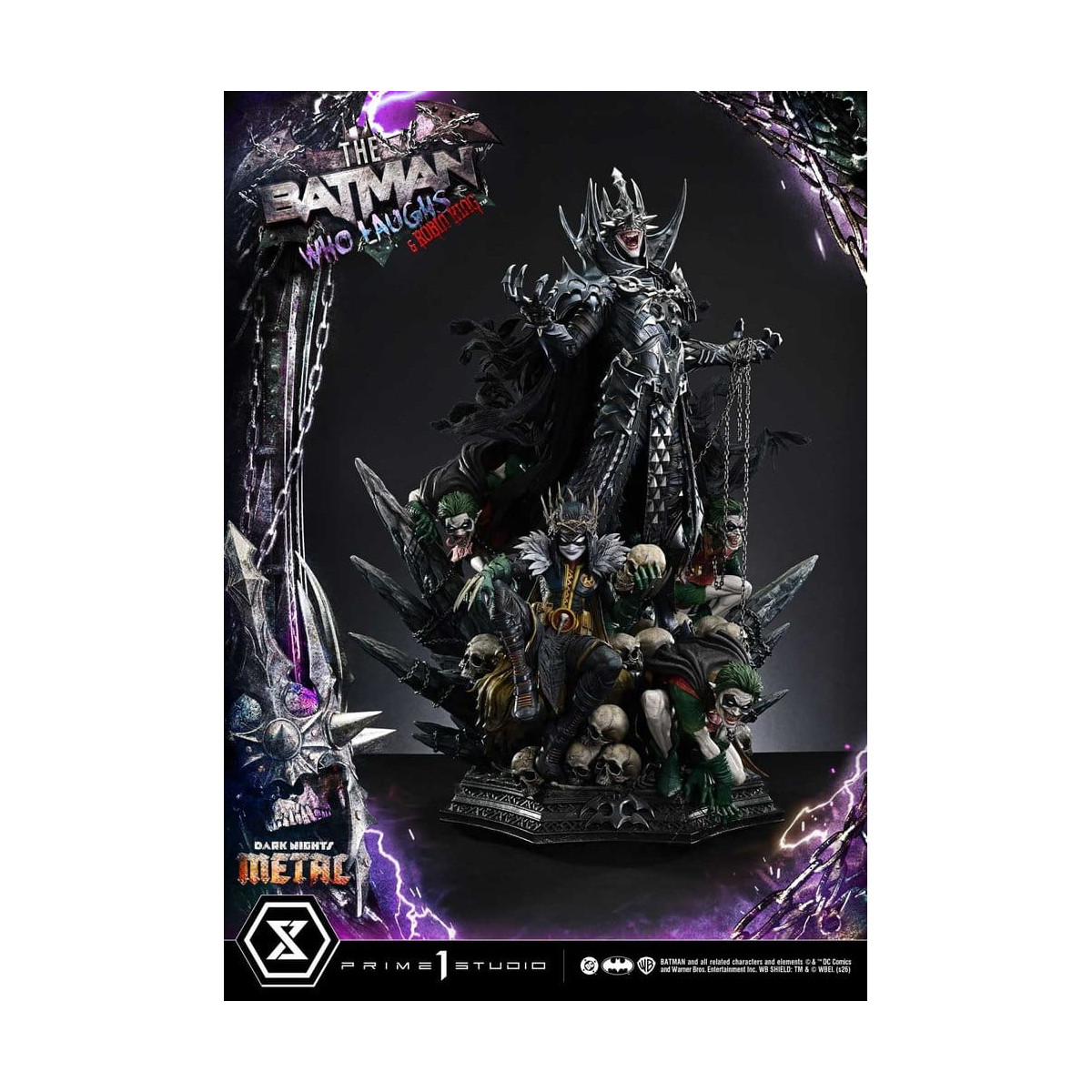 Prime 1 Studio - Museum Masterline 1/3 - The Batman Who Laughs & Robin King Deluxe Version - Dark Nights: Death Metal