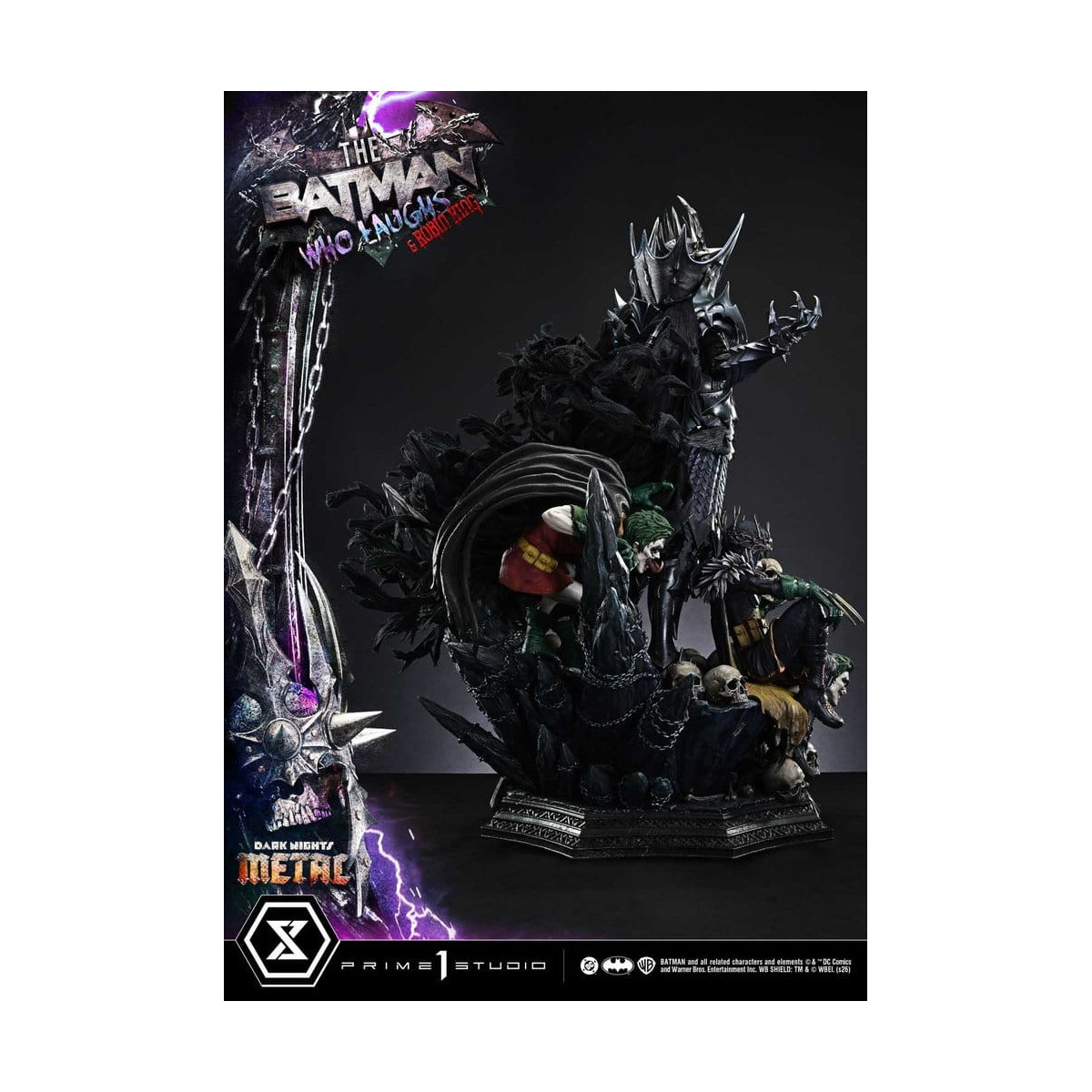 Prime 1 Studio - Museum Masterline 1/3 - The Batman Who Laughs & Robin King - Dark Nights: Death Metal