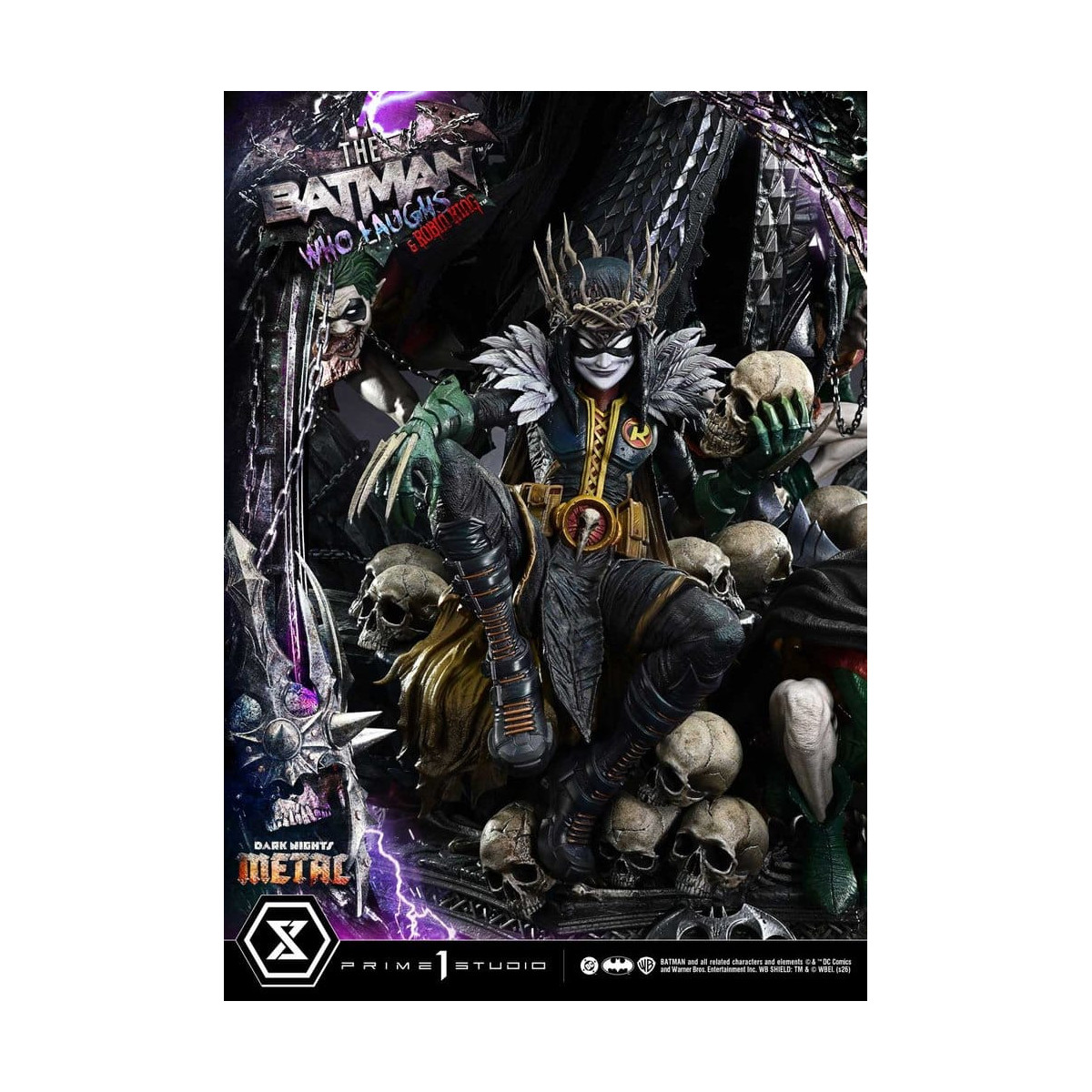 Prime 1 Studio - Museum Masterline 1/3 - The Batman Who Laughs & Robin King - Dark Nights: Death Metal