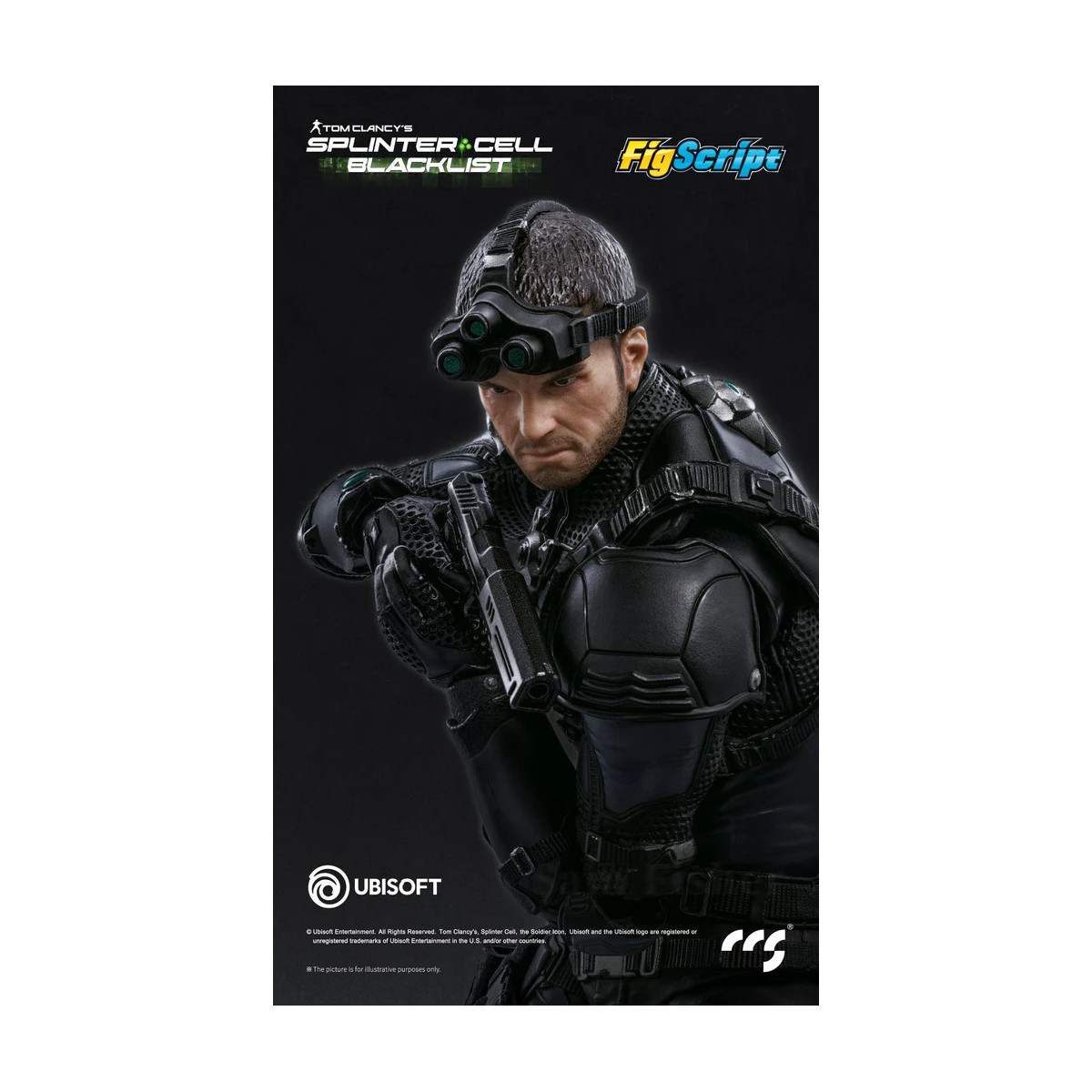 CCS TOYS - FigScript - Splinter Cell:Blacklist - Sam Fisher