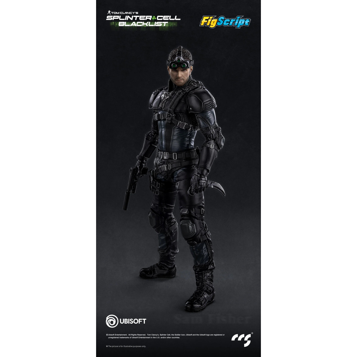 CCS TOYS - FigScript - Splinter Cell:Blacklist - Sam Fisher