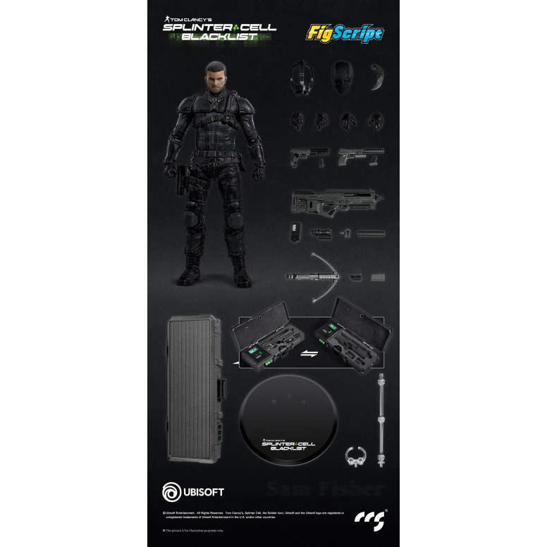 CCS TOYS - FigScript - Splinter Cell:Blacklist - Sam Fisher
