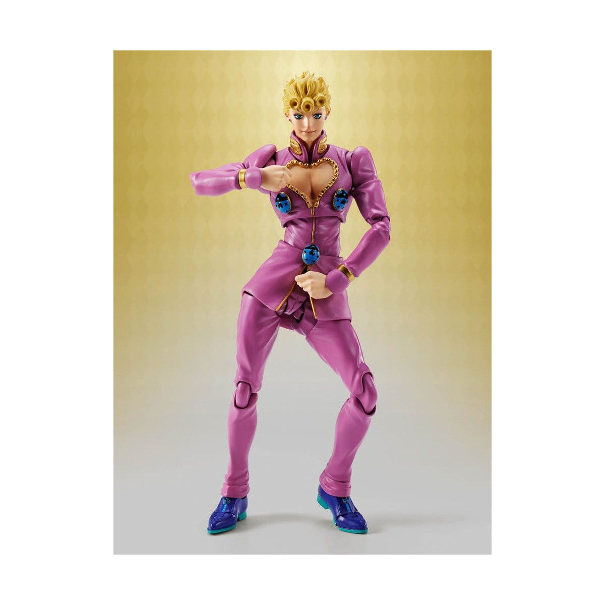 Tamashii Nations JoJo's Bizarre Adventure - GIORNO GIOVANNA - S.H. Figuarts SHF - Golden Wind