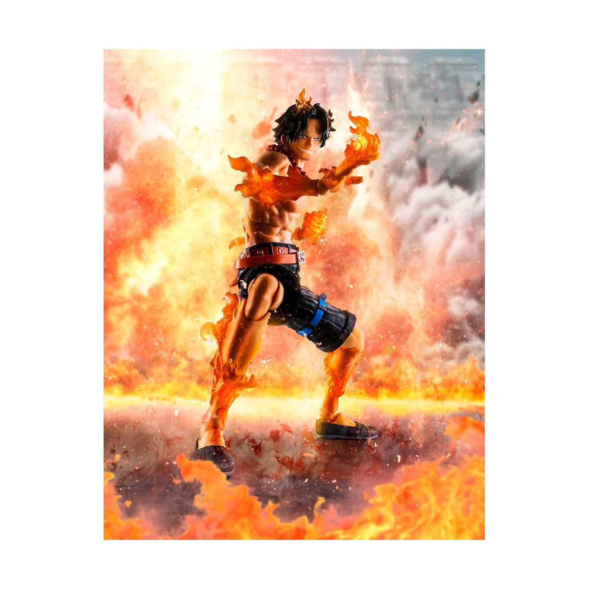 Tamashii Bandai One Piece - Portgas D. Ace - Marineford - S.H. Figuarts SHF