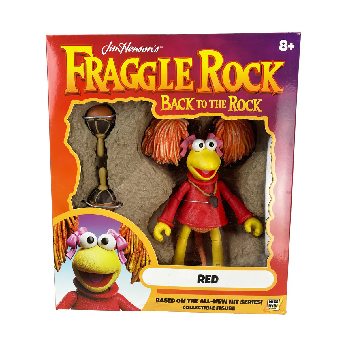Boss Fight Studio Fraggle Rock - Red - Lulu