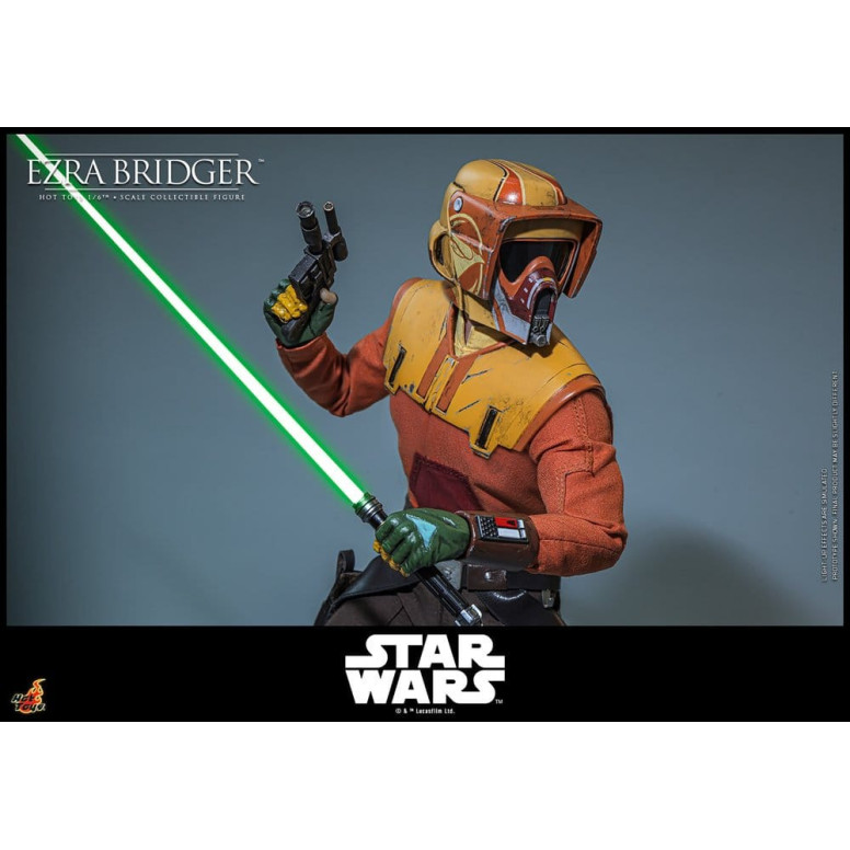 Figura Star Wars Rebels Busto De Star Wars Rebels Ezra Bridger – Figura De Colección A Escala 1:6 De 15 Cm, De Diamond Select, Color Multicolor
