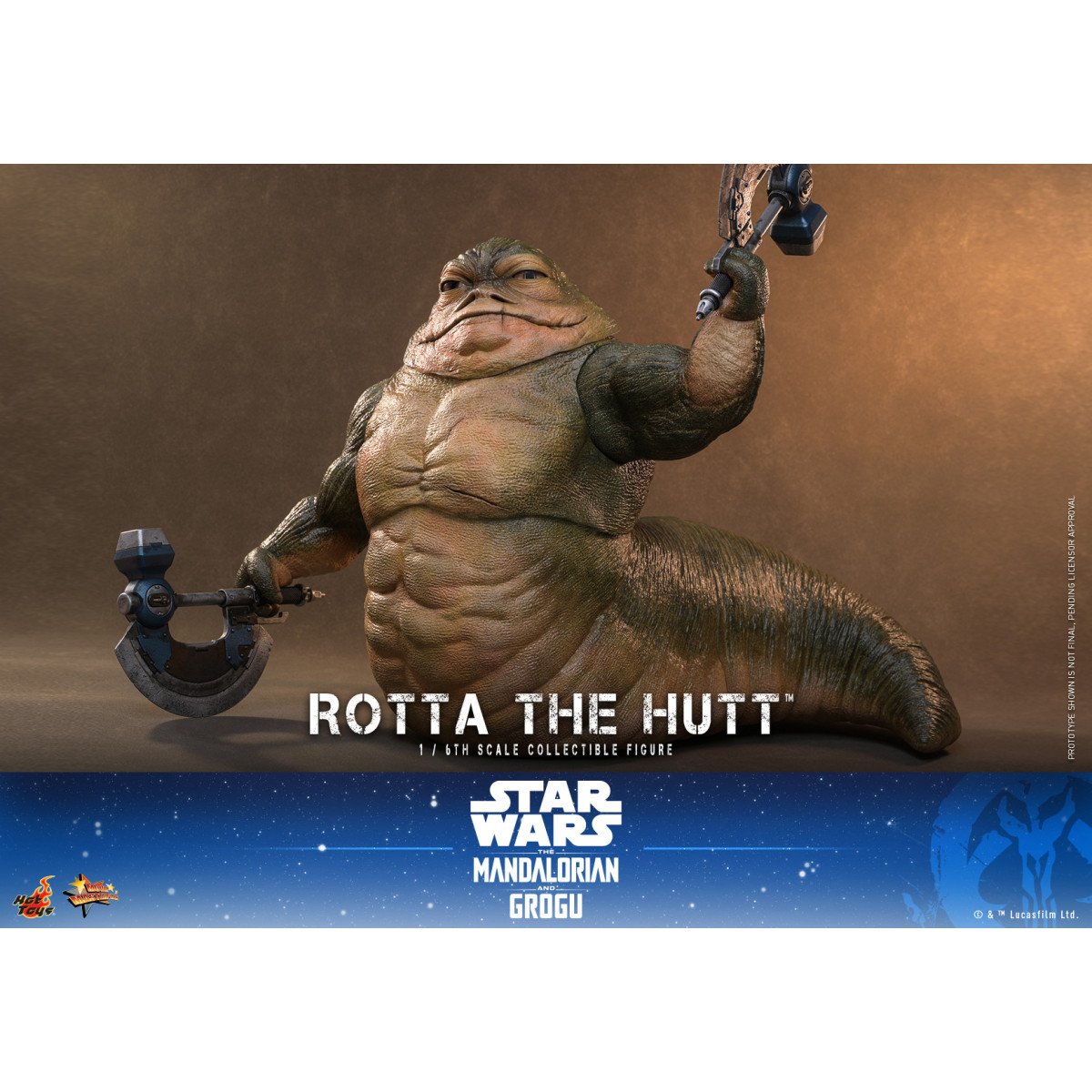 Hot Toys - Rotta The Hutt MMS 1/6 - Star Wars: The Mandalorian & Grogu