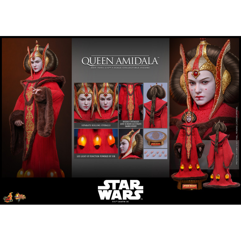 Hot Toys - Queen Amidala MMS 1/6 - Star Wars: The Phantom Menace MMS883
