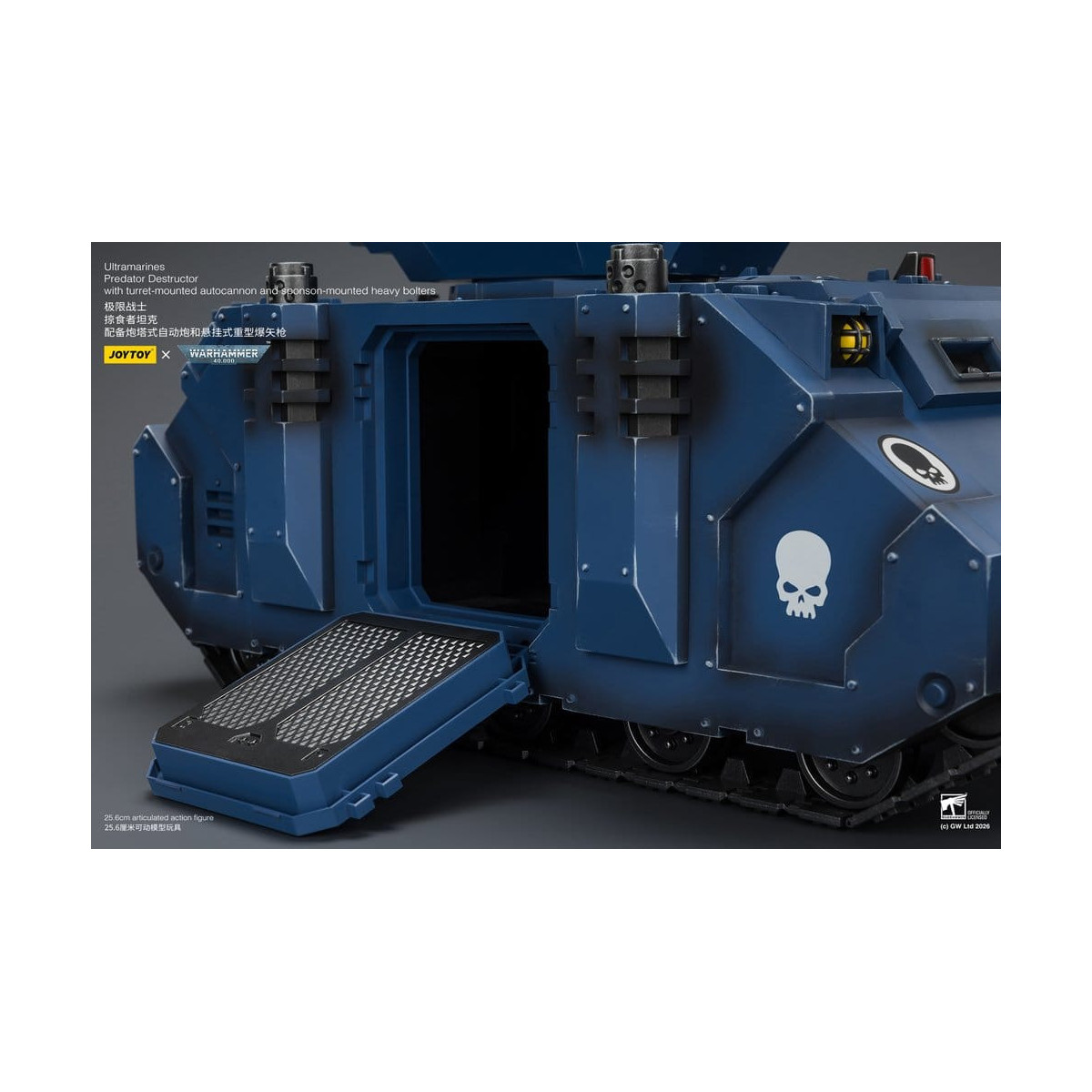 JoyToy - Space Marines - Ultramarines - Predator Destructor 1/18 - Warhammer 40K