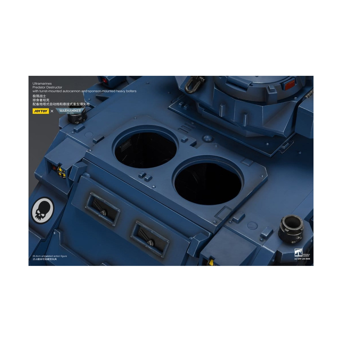 JoyToy - Space Marines - Ultramarines - Predator Destructor 1/18 - Warhammer 40K