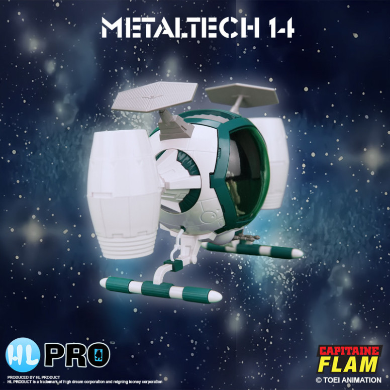 High Dream Metaltech 11 - Captain Future - Captain Future - Cyberlabe Retro Edition - Future Comet Figurine