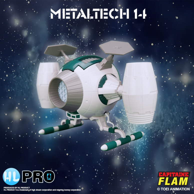 High Dream Metaltech 11 - Captain Future - Captain Future - Cyberlabe Retro Edition - Future Comet Figurine