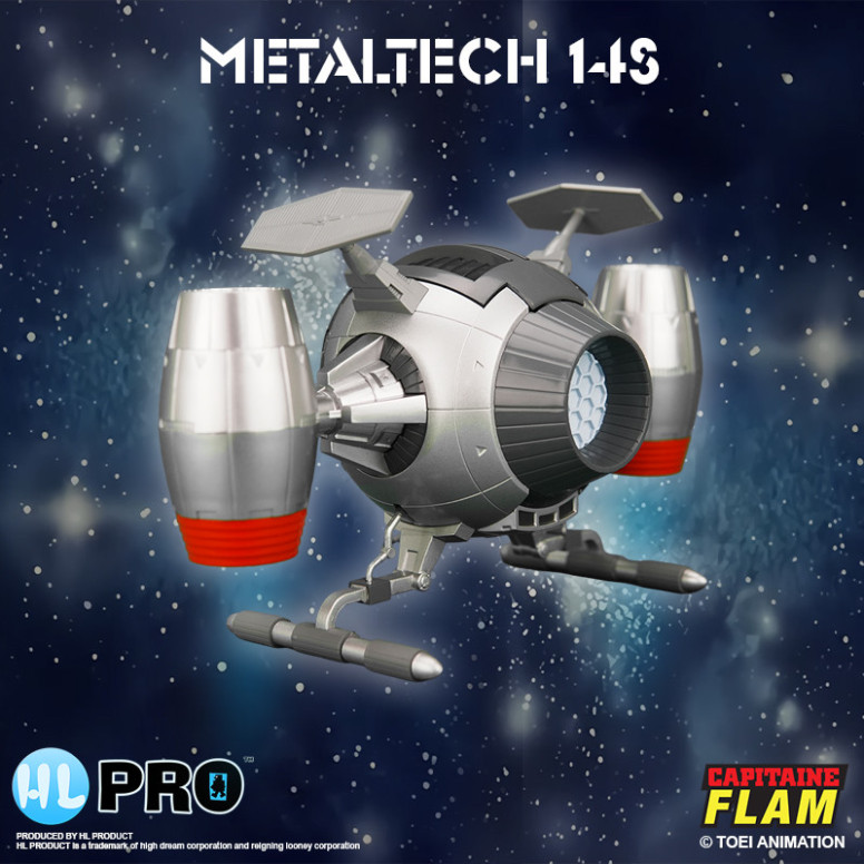 High Dream Metaltech 11 - Captain Future - Captain Future - Cyberlabe Retro Edition - Future Comet Figurine