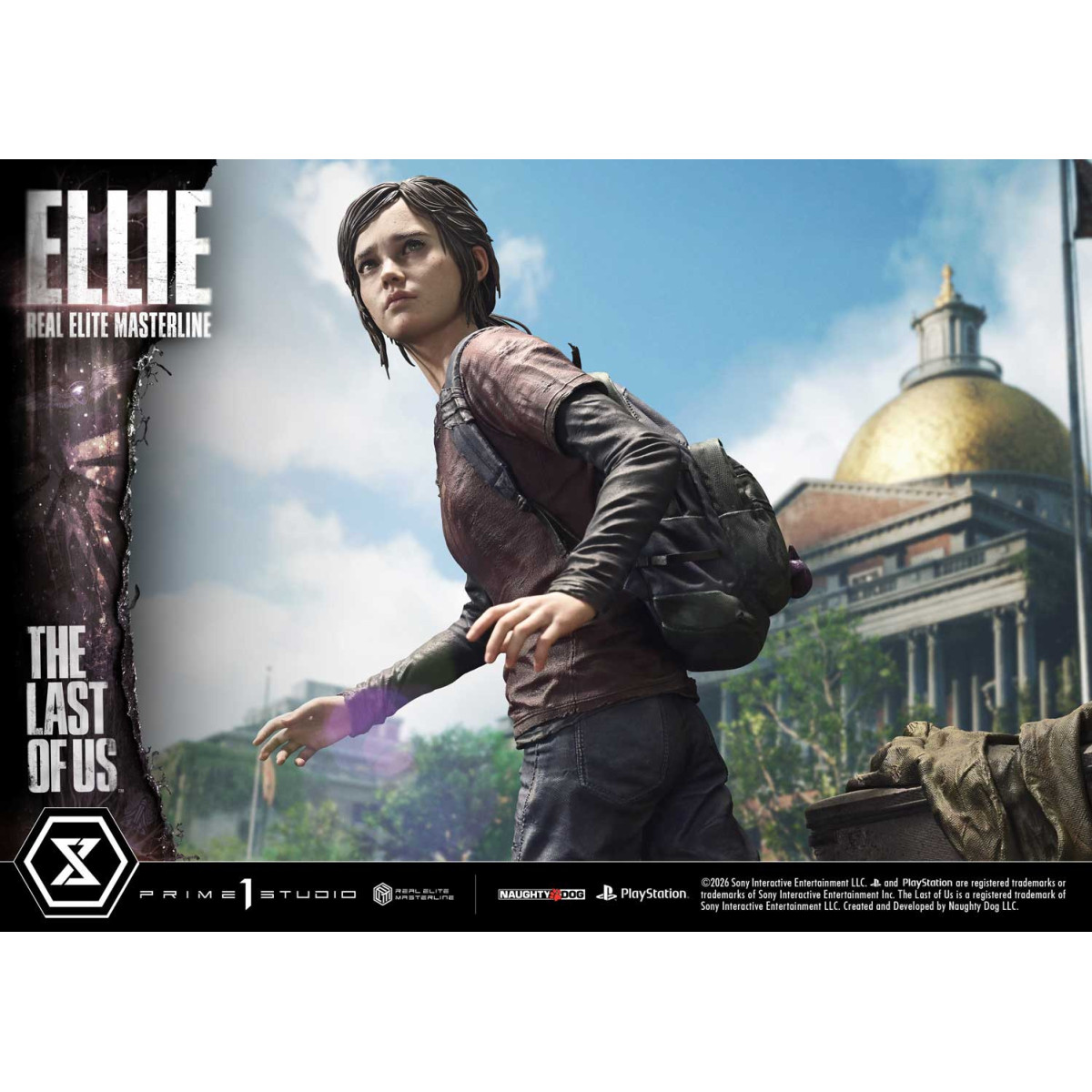 Prime 1 - Joel & Ellie Deluxe Version (The The Last of Us Part I) 1/4 Ultimate Premium Masterline Series Figurine