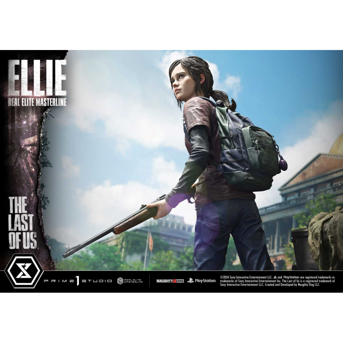 Prime 1 - Joel & Ellie Deluxe Version (The The Last of Us Part I) 1/4 Ultimate Premium Masterline Series Figurine