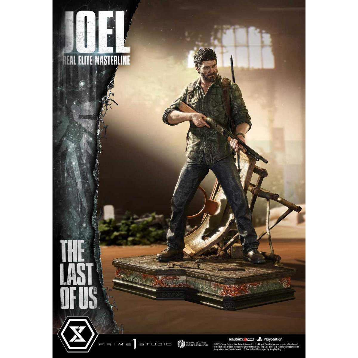 Prime 1 - Joel (The The Last of Us Part I) 1/4 Real Elite Masterline
