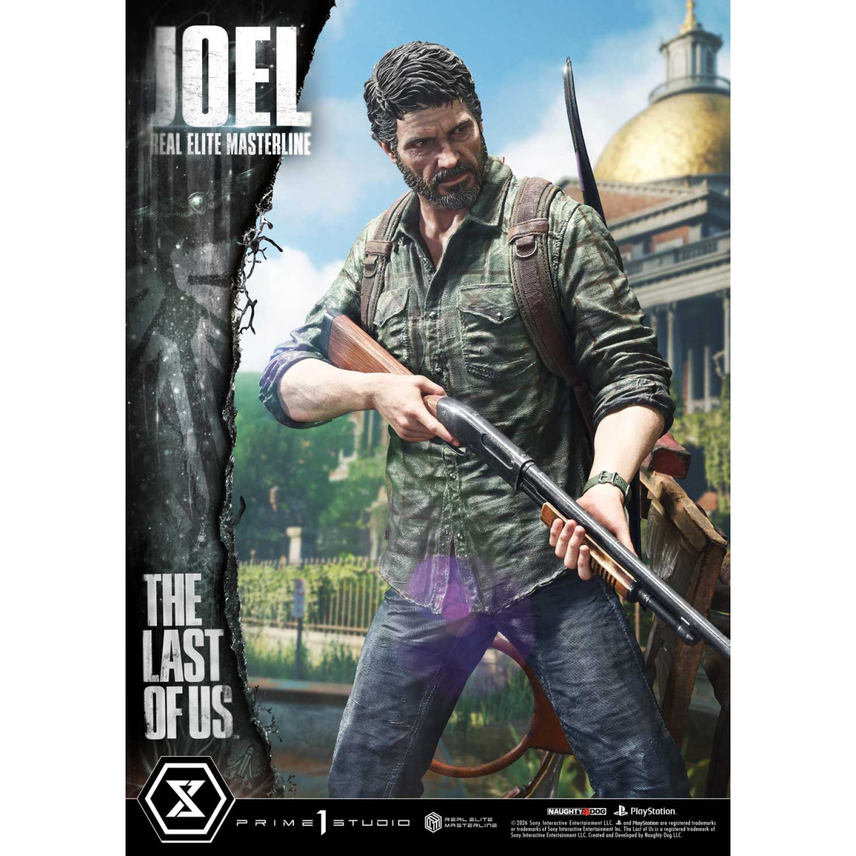 Prime 1 - Joel (The The Last of Us Part I) 1/4 Real Elite Masterline