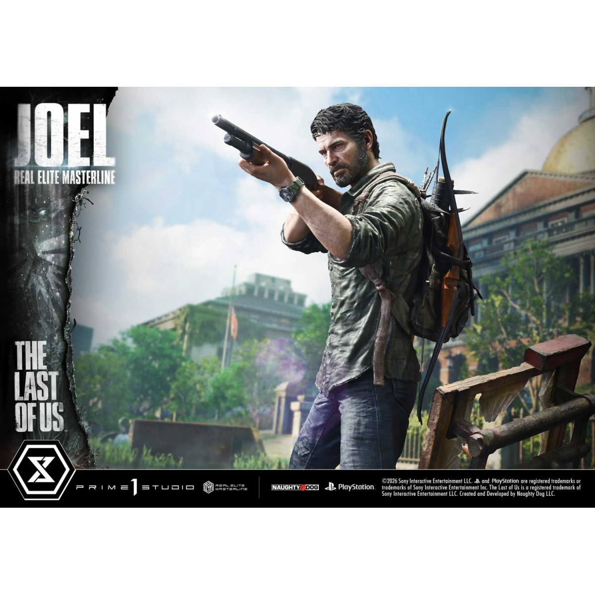 Prime 1 - Joel (The The Last of Us Part I) 1/4 Real Elite Masterline