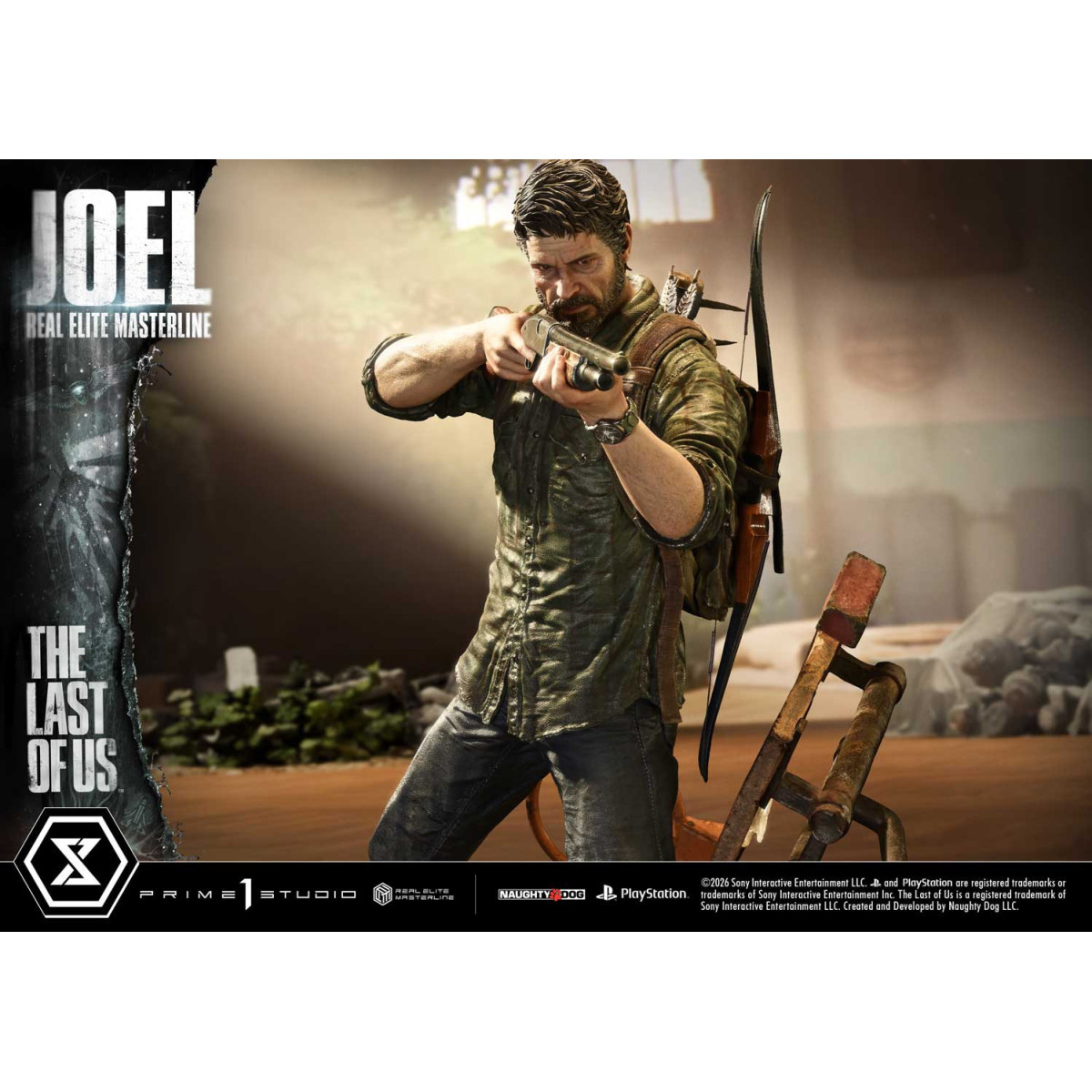 Prime 1 - Joel (The The Last of Us Part I) 1/4 Real Elite Masterline