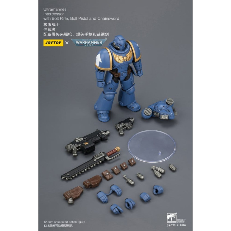 JoyToy Space Marines - Ultramarines - Intercessors 1/18 - Warhammer 40K