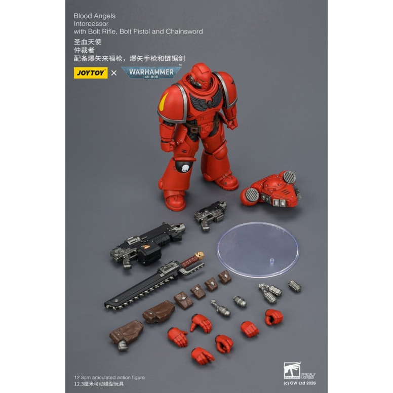 JoyToy Space Marines - Blood Angels - Intercessors 1/18 - Warhammer 40K