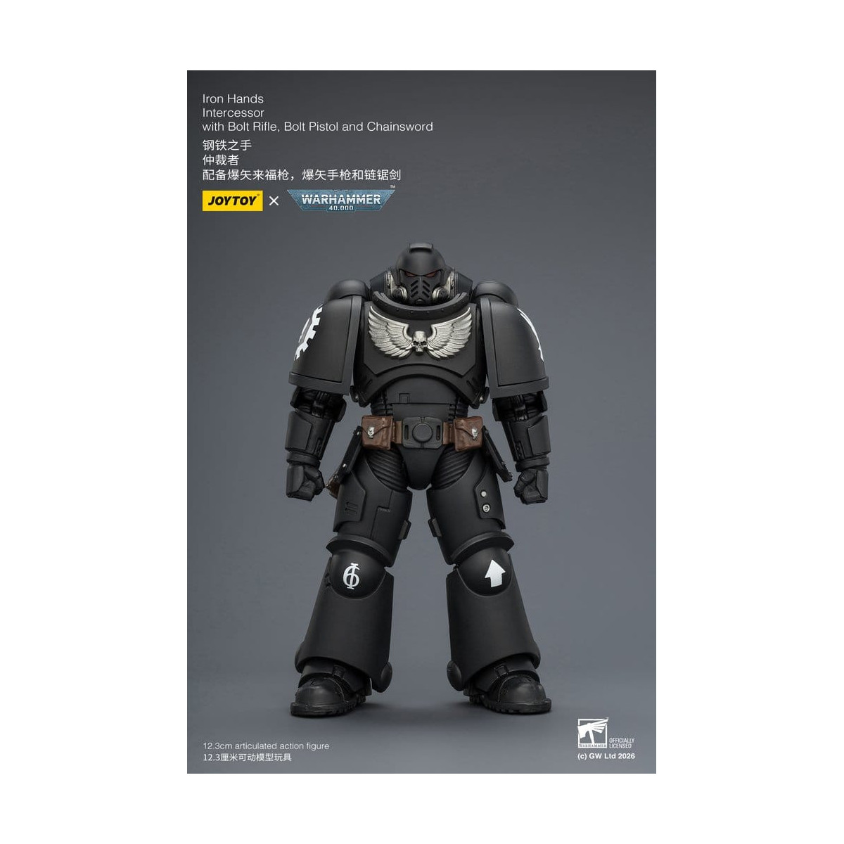 JoyToy Space Marines - Iron Hands - Intercessors 1/18 - Warhammer 40K