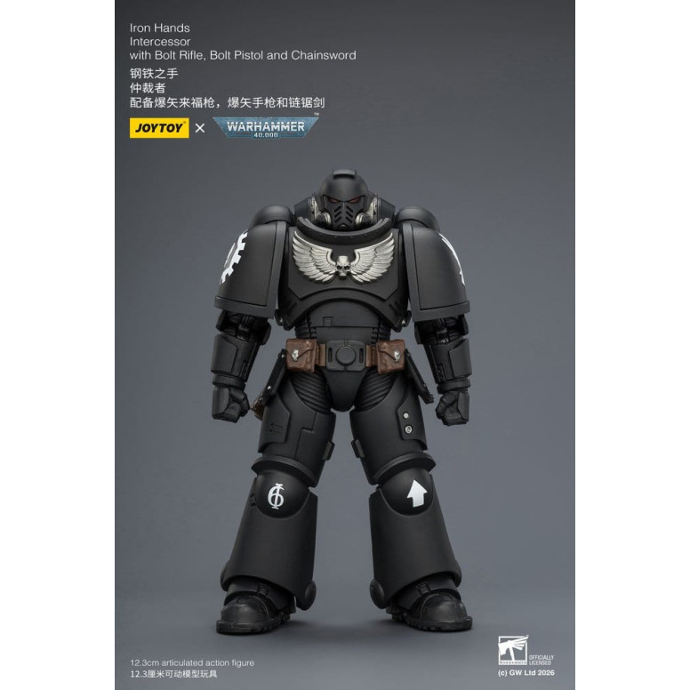 JoyToy Space Marines - Iron Hands - Intercessors 1/18 - Warhammer 40K