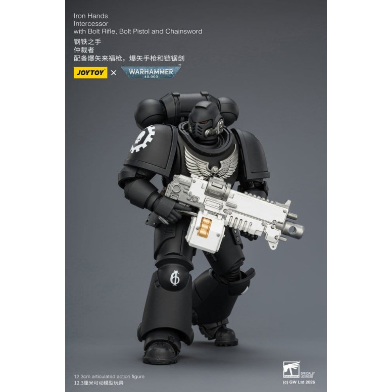 JoyToy Space Marines - Iron Hands - Intercessors 1/18 - Warhammer 40K