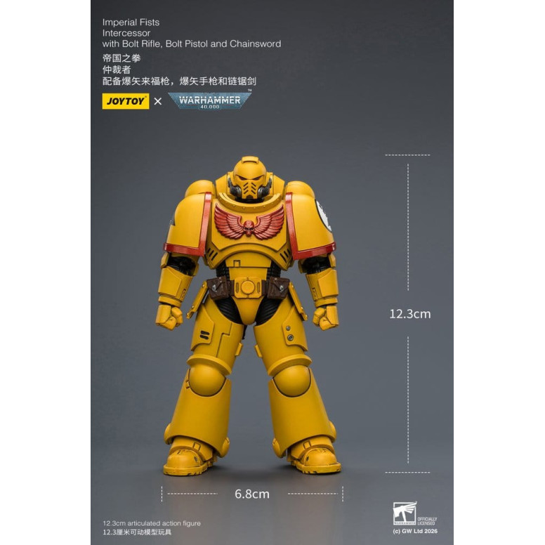 JoyToy Space Marines - Imperial Fists - Intercessors 1/18 - Warhammer 40K