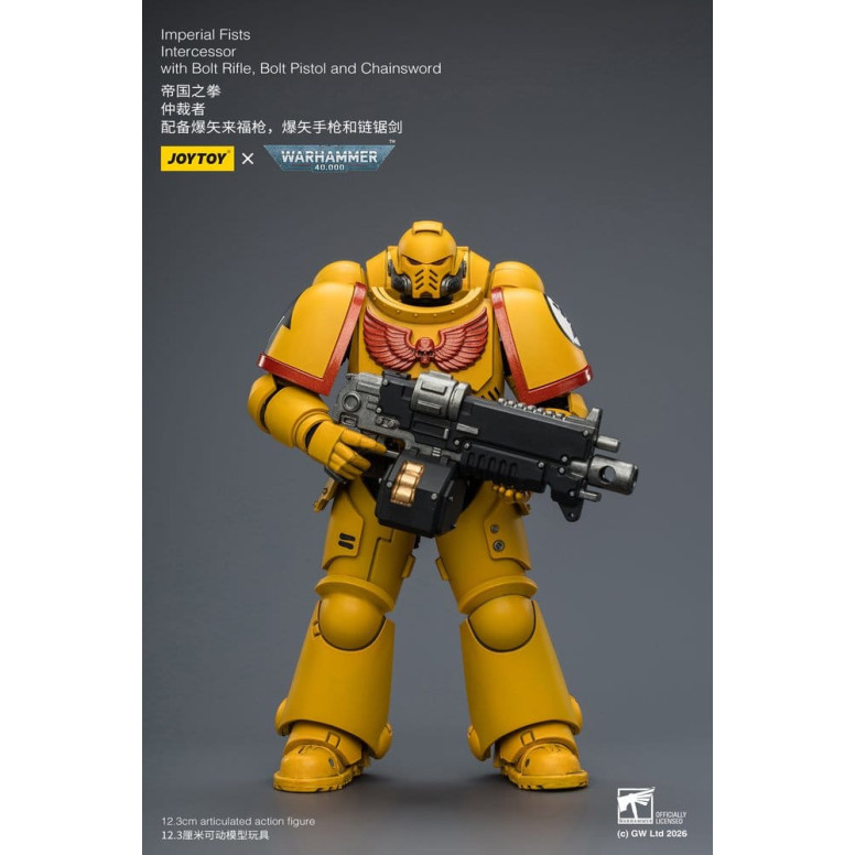 JoyToy Space Marines - Imperial Fists - Intercessors 1/18 - Warhammer 40K
